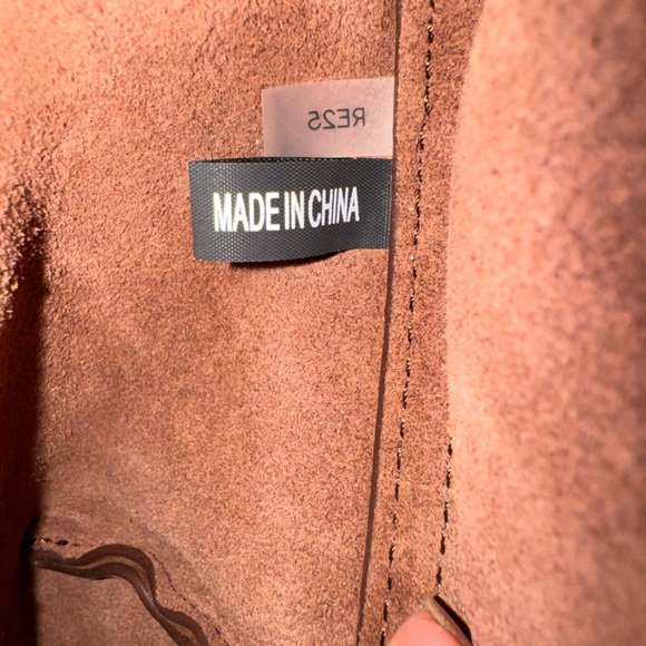 Loeffler Randall Walker Suede Tote - Brown - Picture 10 of 12